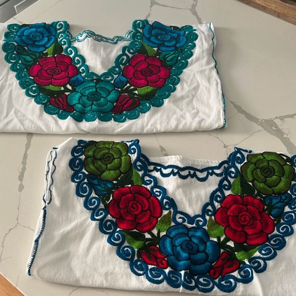 Girls Mexican shirts